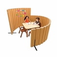 thumbnail image 2 of Angeles Room Divider Sound Sponge 3"Wx120"Lx30"H Multi AB8401, 2 of 2