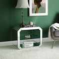 thumbnail image 4 of ACME Dominic Rectangular Accent Table in Mirrored, 4 of 5