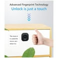 thumbnail image 3 of Smart Biometric Cabinet Lock - Keyless Hidden File Drawer Wardrobe Lock for Home, 3 of 7