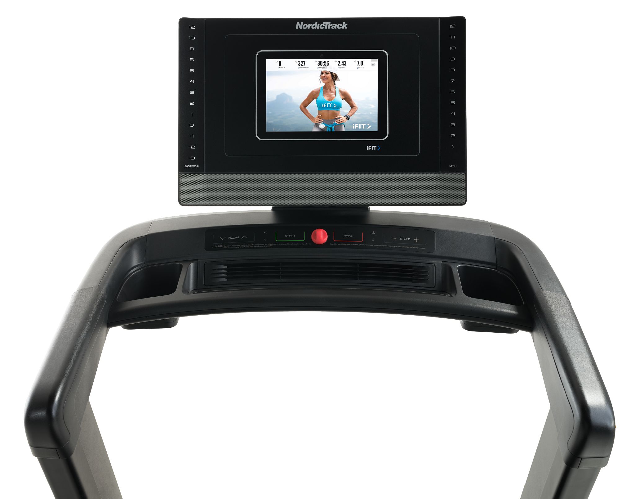 NordicTrack Commercial Series 1250; iFIT-Enabled Incline Treadmill for Running and Walking with 10” Pivoting Touchscreen and Bluetooth Headphone Connectivity - image 5 of 12