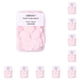 thumbnail image 2 of Toystoory Jabón Papel a mano Desechable Perfumado Limpieza portátil Rebanada para acampar Suministros para la piel Caja de baño Espuma Rosa rosada 10piezas, 2 of 6