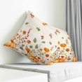 thumbnail image 3 of Orange Green Fall Pillow Covers 26x26 Inch Decorative Throw Pillow Cover, Pumpkins Maple Leaf Thanksgiving Sofa Pillowcases Accent Cushion Case Home Decor Bedroom Living Room, 3 of 6
