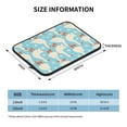 thumbnail image 3 of Pofeuu White Geese and Flower Print Laptop Carrying Case,13-15-Inch Laptop and Tablet, Sleek Design, Durable and Water-Repellent Fabric, Business Casual or School-15 inch, 3 of 8