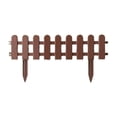 thumbnail image 2 of Mini Garden Fence Panel 7.9 x 6.7 x 1.7 In, Interlocking Plastic Yard Edging For Flower Beds, Pathways, Driveways, Small Animal Guard, Easy Install, Portable, Durable Outdoor Border Decor, 2 of 8
