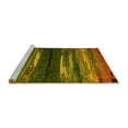 thumbnail image 2 of Ahgly Company Machine Washable Indoor Rectangle Oriental Yellow Modern Area Rugs, 8' x 12', 2 of 4