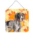 thumbnail image 1 of German Shorthaired Pointer Impressions Murales Ou de Porte d'Automne, 1 of 1