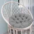 thumbnail image 5 of SLGHLSAHG Papasan Chair Cushion 20inch Egg Chair Cushion (Only Cushion) Multifunctional Garden Chair Mat for Rocking Chair Seats Sturdy, Dark Gray A28462, 5 of 7