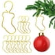 thumbnail image 1 of 50 Pcs Christmas Ornament Hooks Small Christmas Tree Ornament Hooks Mini Metal Ornament Hangers For Christmas Tree Decoration, 1 of 5