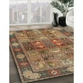 thumbnail image 3 of Ahgly Company Machine Washable Indoor Rectangle Traditional Dark Sienna Brown Area Rugs, 2' x 3', 3 of 7