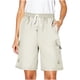 thumbnail image 1 of Mujeres Pantalones Cortos Casual, Primavera/Verano Color Sólido, Ropa de Trabajo Bolsillo Pantalones Cortos para Mujeres, 1 of 7