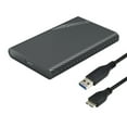 thumbnail image 1 of Tignapoo ORICO 2521U3 2.5" SATA HDD/SSD Enclosure with USB 3.0, UASP Support, Tool-Free Design, Compatible with Windows/Mac/Linux, Up to 5Gbps Transfer Speed, Auto Sleep Mode, Includes USB-A to USB-C, 1 of 7