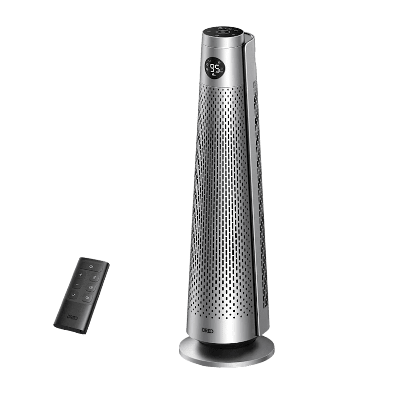 DREO 1500W Tower Heater with Advanced Hyperamics Technology
