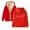 Red, variant on UJNDER Unisex Graphic Print Hooded Sweatshirt Jacket Long Sleeve Zip Up Pocket Casual Winter Outerwear Hoodies for Women Gray L