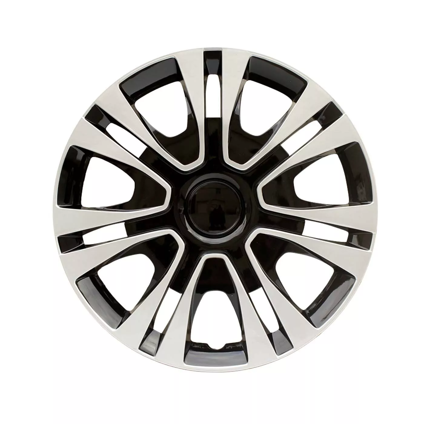 15"x4 Snap On Hubcaps Wheel Covers Full Hub Caps Durable Fit R15 Tire & Steel Rim
