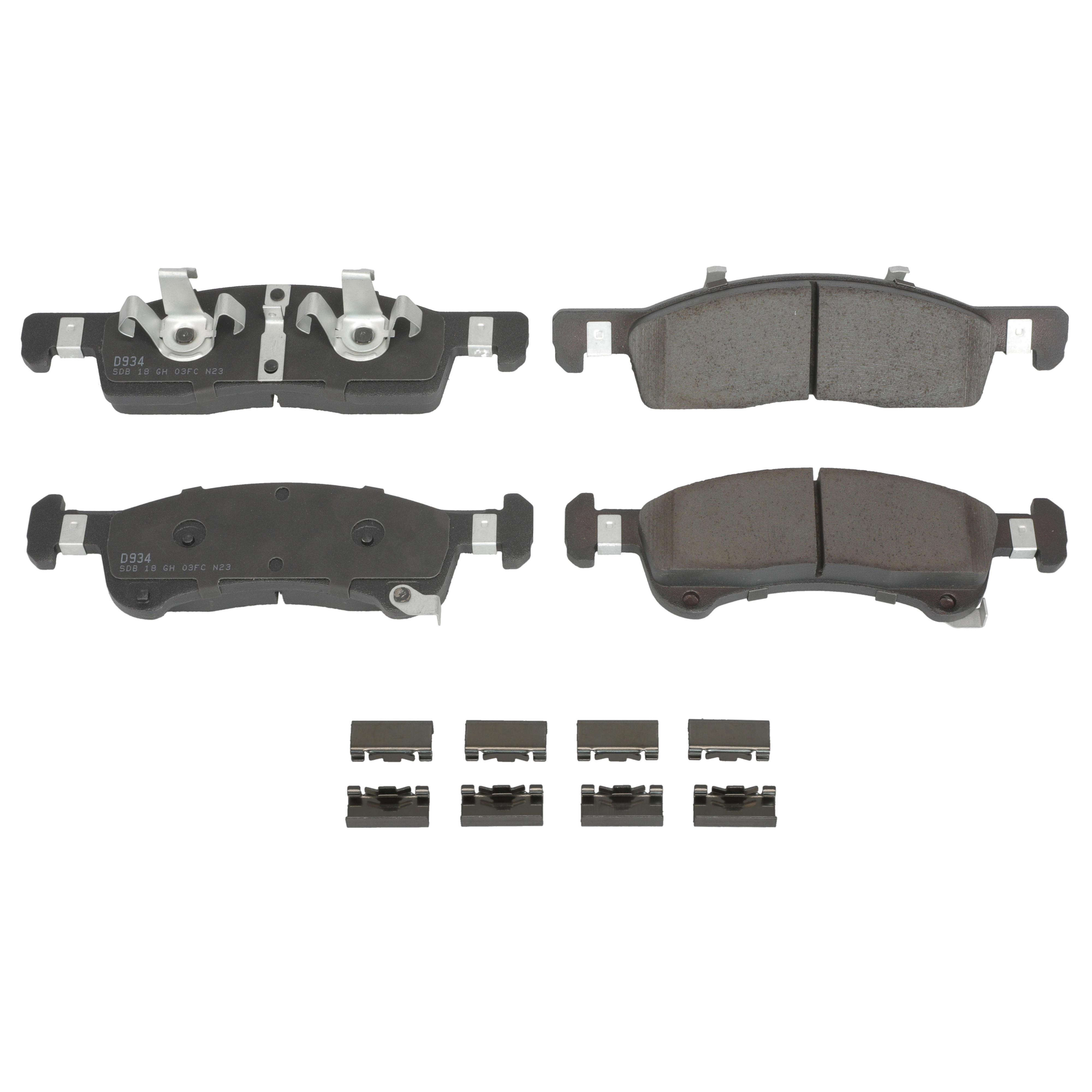 Winstop Brake Pad Set, Front WS.0934.0.C, Ford Expedition 2006-2003