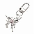 thumbnail image 3 of Elegant Resin Butterfly Keychain Alloy Key Holder Unique Keyring Bag Pendant Fashion Accessory for Women and Girls, 3 of 10