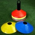thumbnail image 3 of 10Pcs Soccer Training Football Ball Game Disc Agility Disc Cone Set Multi Sport Training Space Cones Training Accessories, 3 of 5
