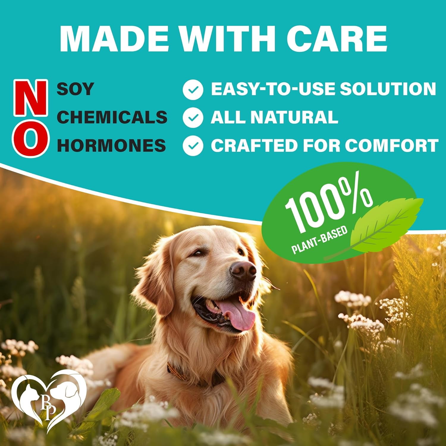 Beloved Pets Calming Chews for Dogs – Melatonin Dog Treats for Anxiety Relief, Stress Support & Sleep Aid – Relaxing Supplement for Fireworks, Thunder, Travel & Barking – Natural Anti-Stress Dog Chew