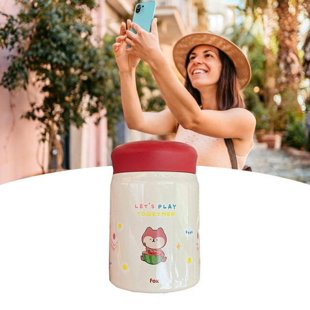 Bouteille alimentaire isotherme en acier inoxydable à double paroi - 750 ml - Pour aliments chauds et froids - Anti-fuite - Avec cuillère pliable et sac - Bleu Bouteille alimentaire isotherme en acier inoxydable à double paroi - 750 ml - Pour aliments chauds et froids - Anti-fuite - Avec cuillère pliable et sac - Bleu