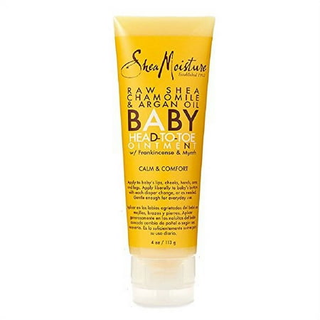 Shea Moisture Raw Shea Chamomile Argan Oil Baby Head-to-Toe Ointment, 4 oz.