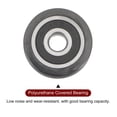 thumbnail image 4 of Uxcell PU Pulley Roller Bearing 5x20x5mm Polyurethane Coated Guide Wheel for Industrial, Black, 4 of 5