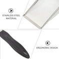 thumbnail image 3 of AURARMLET 2Pcs Portable Stainless Steel Litter Shovel Black Practical Reptile Accessory for Pets, 3 of 6
