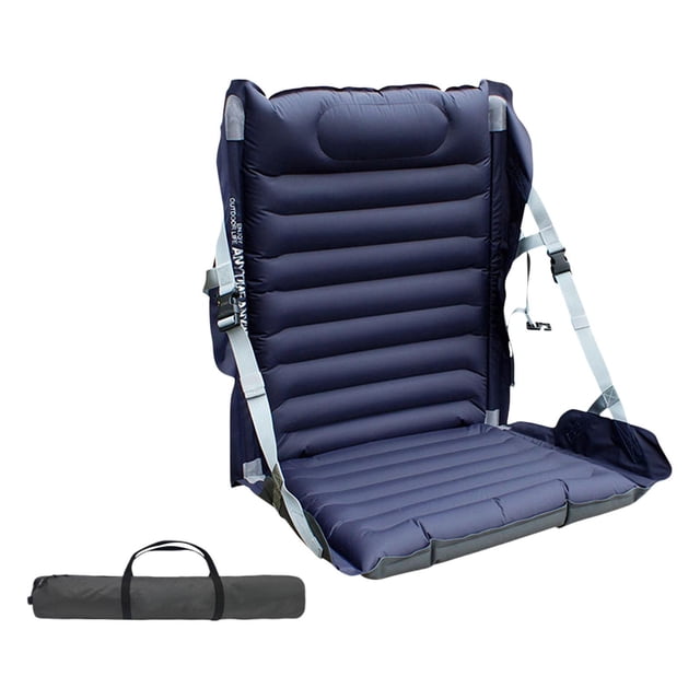 Asiento de estadio plegable Silla de camping Silla inflable ligera plegable shamjiam