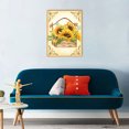 thumbnail image 4 of Cuadros Decorativos Girasoles Full Round Drill Mosaic Art Picture Rhinestone Kit Regalos hechos a mano Ehuebsd Nuevos Originales, 4 of 8