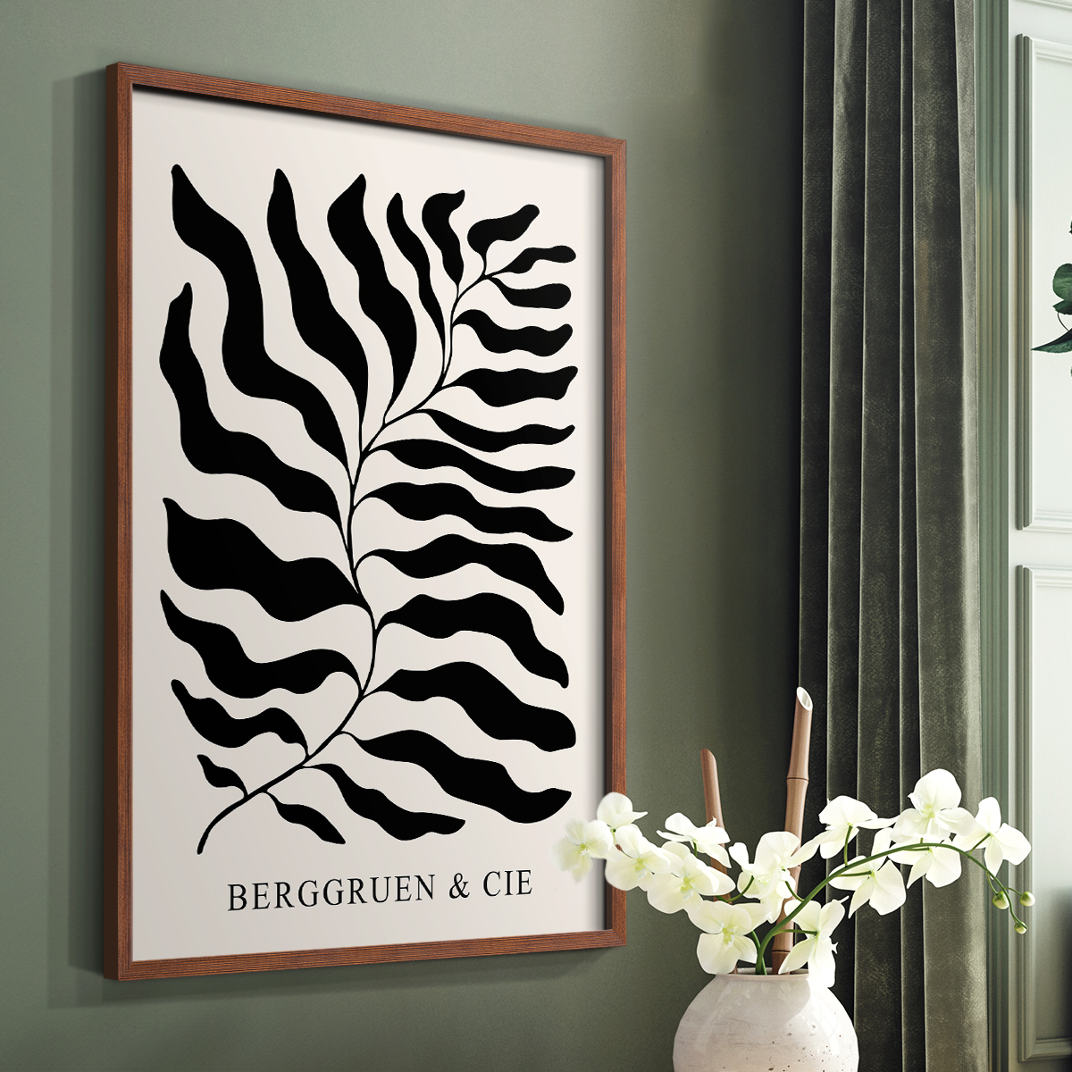 Matisse LII Framed Print - Solid Wood