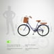 thumbnail image 5 of Bicicleta Neon Urbana Rodada 26 Con Canastilla Color Morado, 5 of 7
