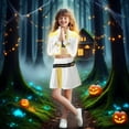 thumbnail image 6 of Pop Idol Cosplay Costume,Demonic Hunter Girls' Group Style Children's Stage Costume for Halloween Themed Parties, 6 of 7