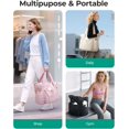 thumbnail image 5 of CNV Tote Bag for Women, Tote Shoulder Bag with Laptop Compartment and Zipper Handbag for Travel, Work, 5 of 12