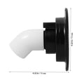 thumbnail image 4 of OULII Rv Water Fill Inlet Cap Black Convenient Gravity Feed Water Tank Inlet for Campers, 4 of 5