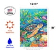 thumbnail image 2 of Toland Home Garden Loggerhead Turtle-Key West Garden Flag, 2 of 5