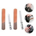 thumbnail image 4 of 2 Ensembles de Bandes Abrasives pour Manucure, Limes à Ongles en Acier Inoxydable, Sacs en Cuir, 4 of 8