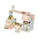 thumbnail image 1 of Juego de cafetera de madera, juguetes de madera para niños, juego educativo y creativo Montessori. azul, 1 of 9
