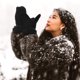 thumbnail image 5 of 1 par de guantes de invierno, guantes con Forro cálido, guantes gruesos de punto, manoplas para exteriores, 5 of 5