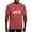 Crimson Red, variant on CafePress - Evolution Golf - Mens Comfort Colors Shirt