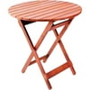 Folding Wooden Bistro Table, Multiple Colors