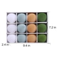 thumbnail image 4 of 12pcs 6cm Flocking Christmas Ball Set in Gift Box - Durable PVC, Easy to Install, Perfect Holiday Decor, 4 of 6