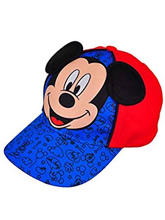 red mickey mouse hat