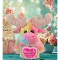 thumbnail image 7 of DolliBu Happy Mother's Day Rainbow Floppy Moose - Cute Stuffed Animal with Pink Heart Message for Best Mommy, Grandma, Wife, Daughter - Cute Wild Life Plush Toy Mom Gift - 9 Inches, 7 of 7