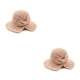 thumbnail image 1 of Sombrero de paja de verano Sonducket para mujer sombreros para el sol de ala ancha flexibles Con lazo Caqui Negro Rosa Naranja Marrón Beige, 1 of 6