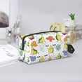 thumbnail image 6 of Uemuo Orange Green Avocado Pattern Portable Toiletry Bags with Handle, Waterproof travel Make up Bags for Women, Large Capacity Travel Cosmetic Bags, 6 of 9