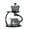 Black, variant on Glass tea service, semi-automatic glass tea set, magnetic lazy tea maker, kung fu tea set, magnetic heat-resistant cups, for tea preparation in the home office
