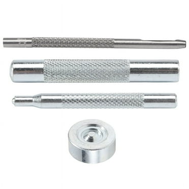 4PCS 831 Type Metal Snap Fasteners Studs Button Installation Tools Hand Punch Tool Set DIY Materials Accessories