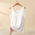 thumbnail image 2 of Levmjia Womens Tank Tops Sleeveless Summer Tops Round Neck Casual Basic Solid Color Comfortable Loose Fit Fashion Cami Layering Undershirts, 2 of 5