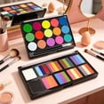 thumbnail image 4 of WSZZL Washable Face Paint Kits for Beginners, Complete with Brushes, Stencils, Sponges, and Glitter Stickers, Perfect for Parties and Events, Ideal for Creative Expression and Family Fun, 4 of 7