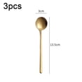 thumbnail image 2 of Cuchara de café de acero inoxidable de 3 piezas, 2 of 5