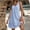 Light Blue, variant on Women's Sleeveless Casual Summer Dress with Pockets - Flowy Polyester V-Neck Dress for Daily Wear and Warm Weather